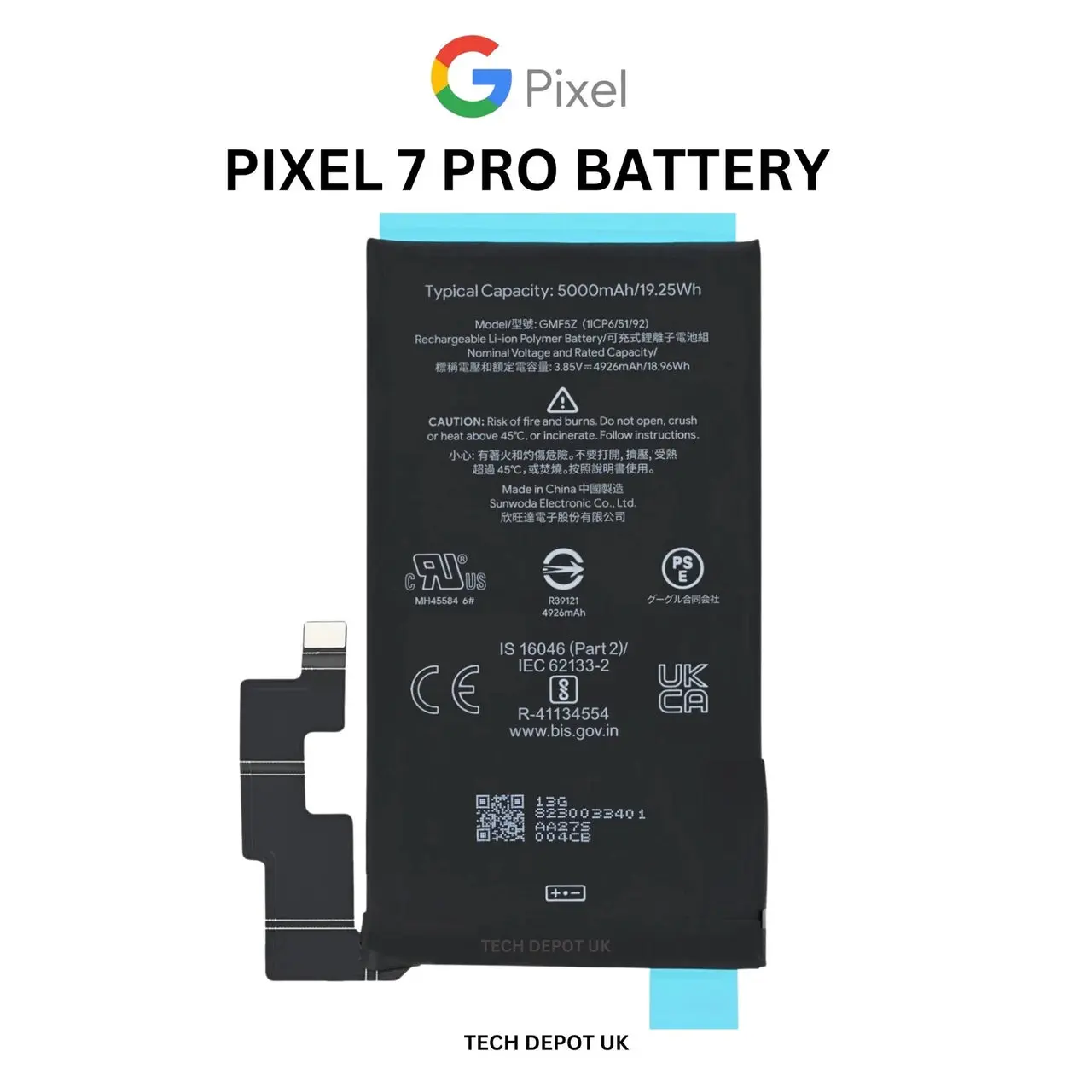 GOOGLE PIXEL 7PRO REPLACEMENT BATTERY
